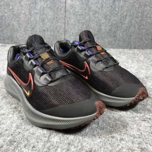 Nike Air Zoom Pegasus 35 Shield Shoes Mens 9 Black Running DC3727-200